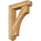 Ekena Millwork Westlake Arts and Crafts Rough Sawn Bracket w/ Offset Brace, Western Red Cedar, 6"W x 24"D x 32"H BKT0604X24X32WTL03RWR - alternate 1